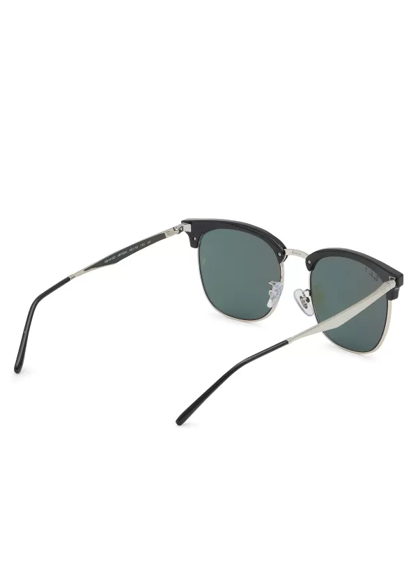 Eyewear>RAY BAN Metal Square Sunglasses