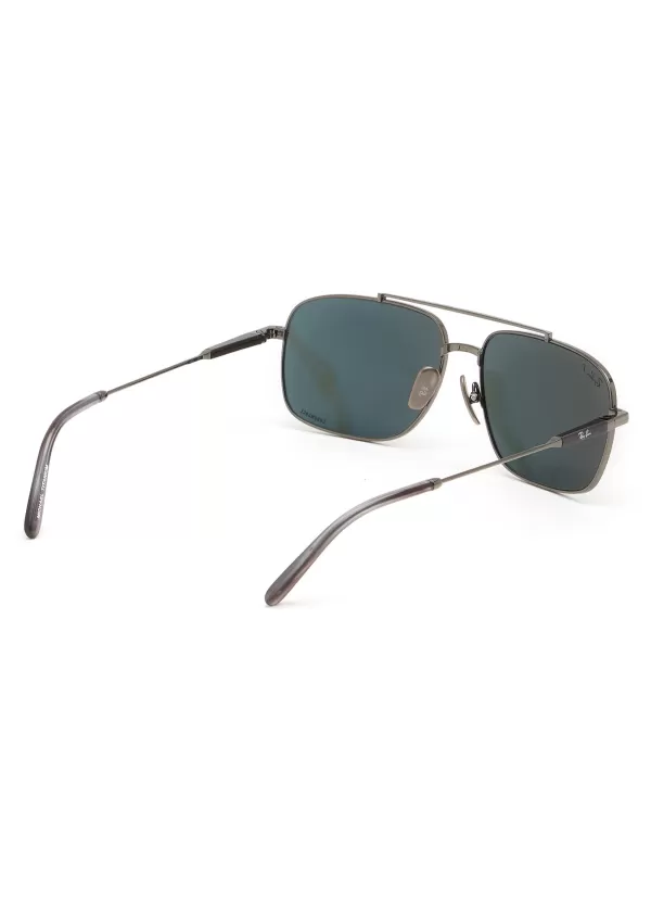 Eyewear>RAY BAN Michael Metal Pillow Sunglasses