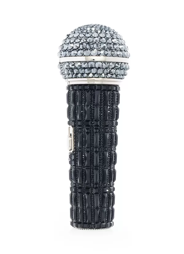 Clutch Bags>JUDITH LEIBER Microphone Hot Mic Clutch Bag