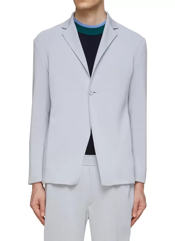 Suits>CFCL Milan Ribbed Knit Tailored Blazer