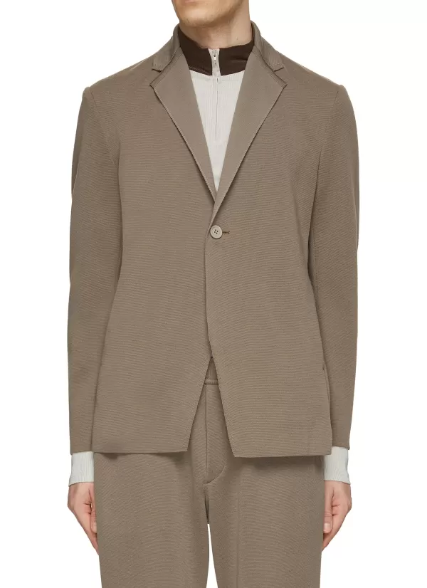 Suits>CFCL Milan Ribbed Knit Tailored Blazer