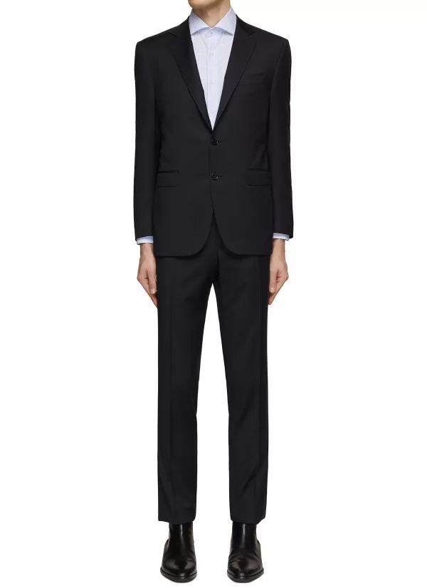 Suits>CANALI Milano Checked Single Breasted Suit