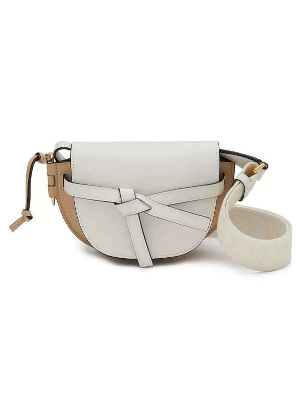 Crossbody>LOEWE Mini Gate Dual Bicolour Leather Bag