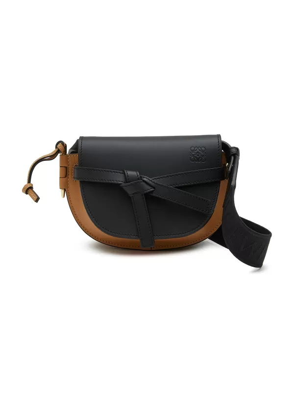 Crossbody>LOEWE Mini Gate Dual Bicolour Leather Bag