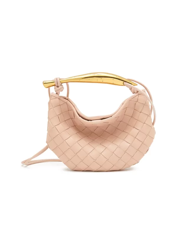 Crossbody>BOTTEGA VENETA Mini Sardine Intrecciato Leather Bag