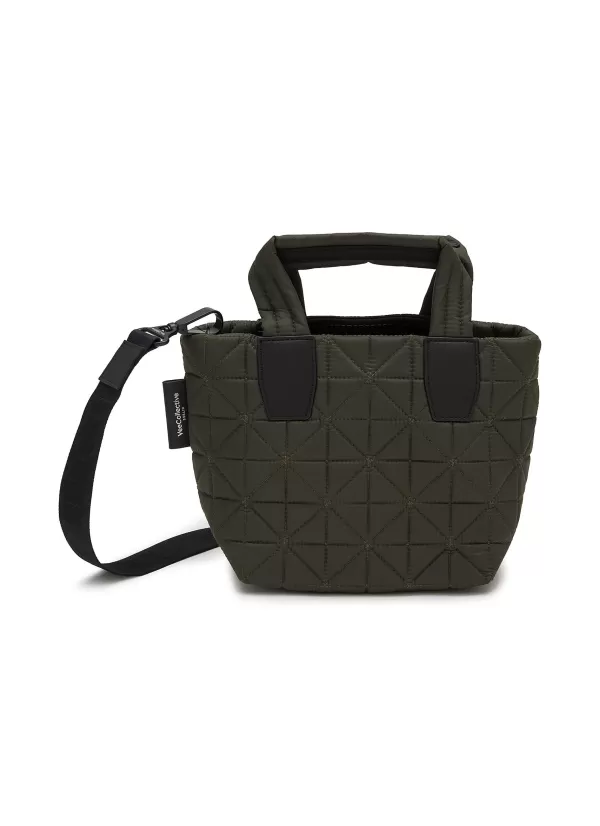 Tote Bags>VEECOLLECTIVE Mini Vee Tote Top Handle Bag