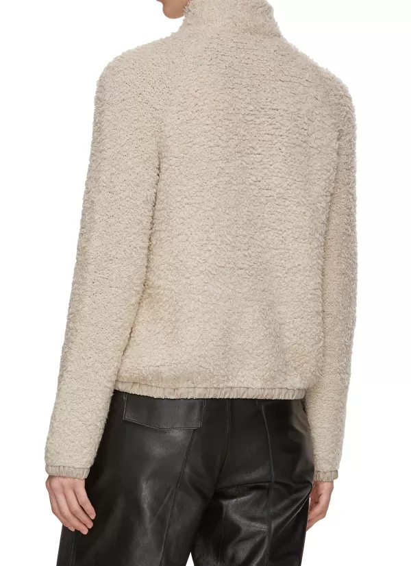 Jackets>BRUNELLO CUCINELLI Monili Embellished Cashmere Blend Jacket