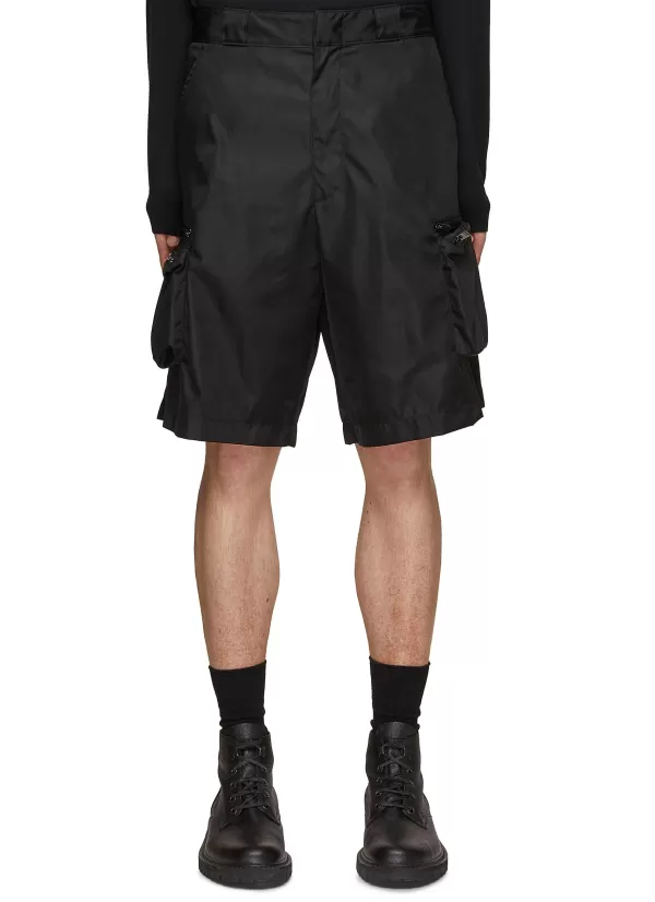 Pants>PRADA Multi Utility Pocket Cargo Shorts