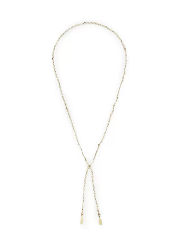 Fashion Jewellery>MARIE LAURE CHAMOREL N° 182 Sterling Silver Silk Yarn Necklace