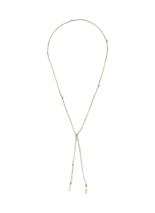 Fashion Jewellery>MARIE LAURE CHAMOREL N° 182 Sterling Silver Silk Yarn Necklace