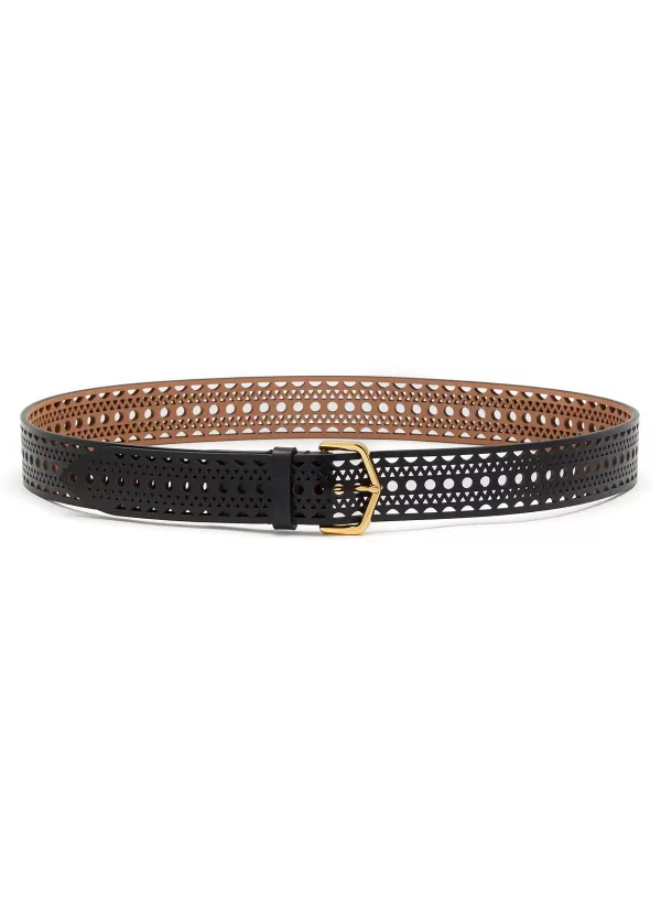 Belts>ALAÏA Neo Vienne Leather Belt