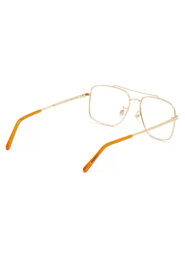 Eyewear>SUPER Numero 111 Oro Metal Optical Glasses