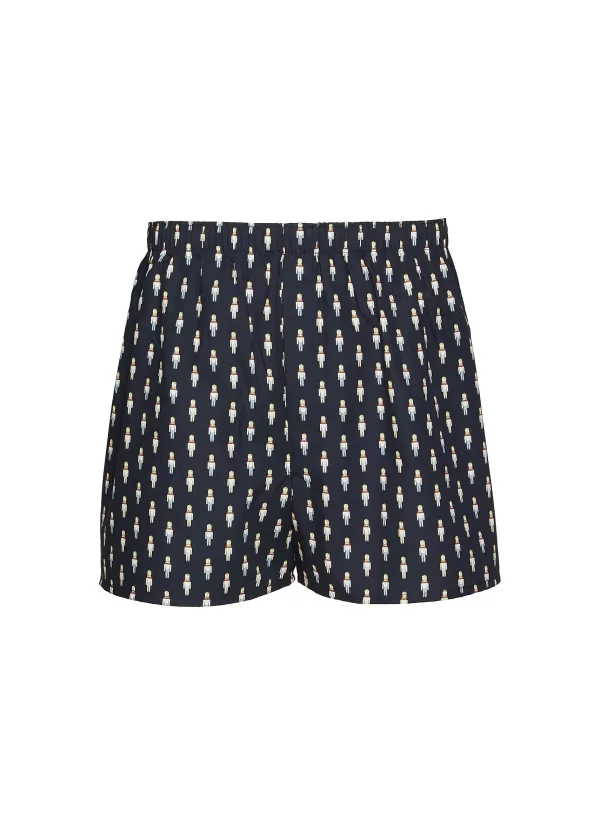 Underwear>SUNSPEL Nutcracker Print Cotton Boxer Shorts