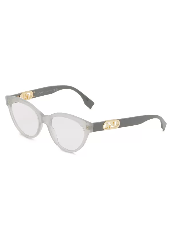 Eyewear>FENDI O'Lock Acetate Cateye Optical Glasses