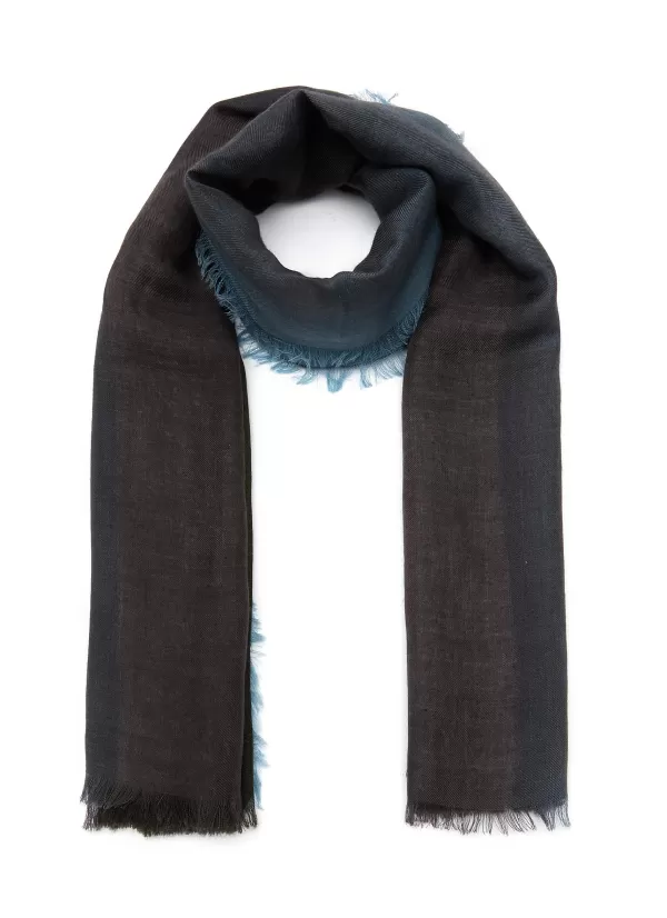 Scarves & Wraps>CASHÀ Ombre Cashmere Silk Knit Stole