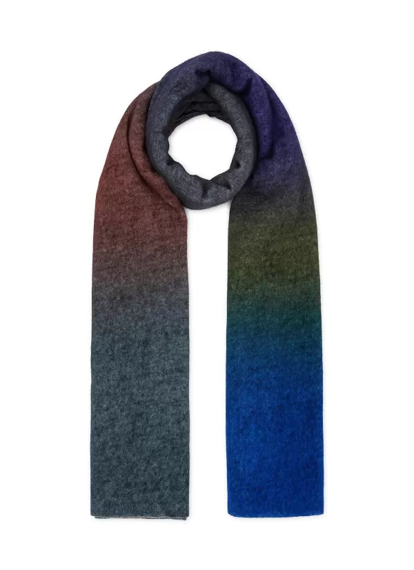 Scarves & Wraps>CASHÀ Ombre Wool Cashmere Knit Scarf