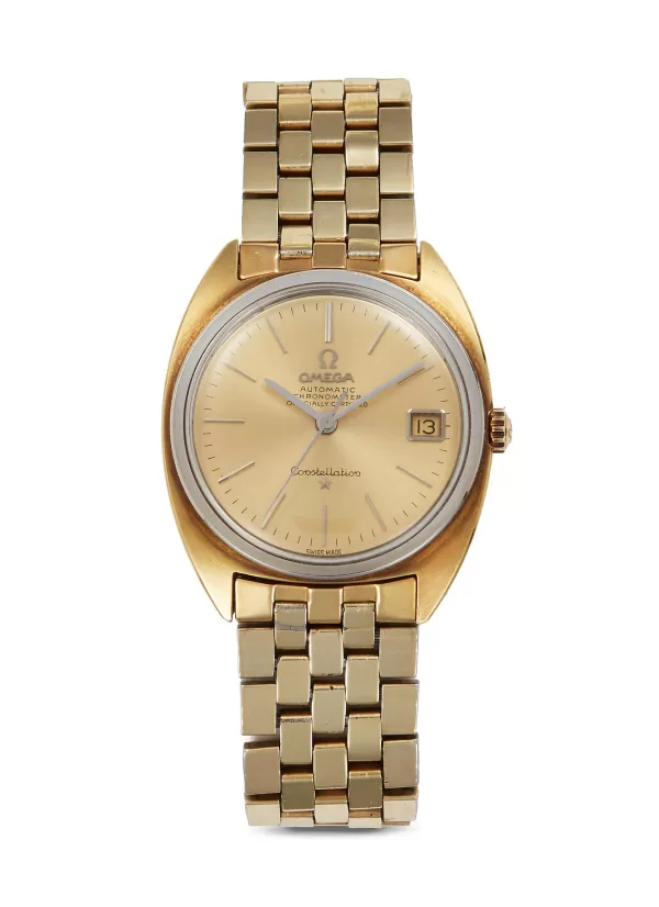 Watches>* Omega 18K Gold Dial Watch