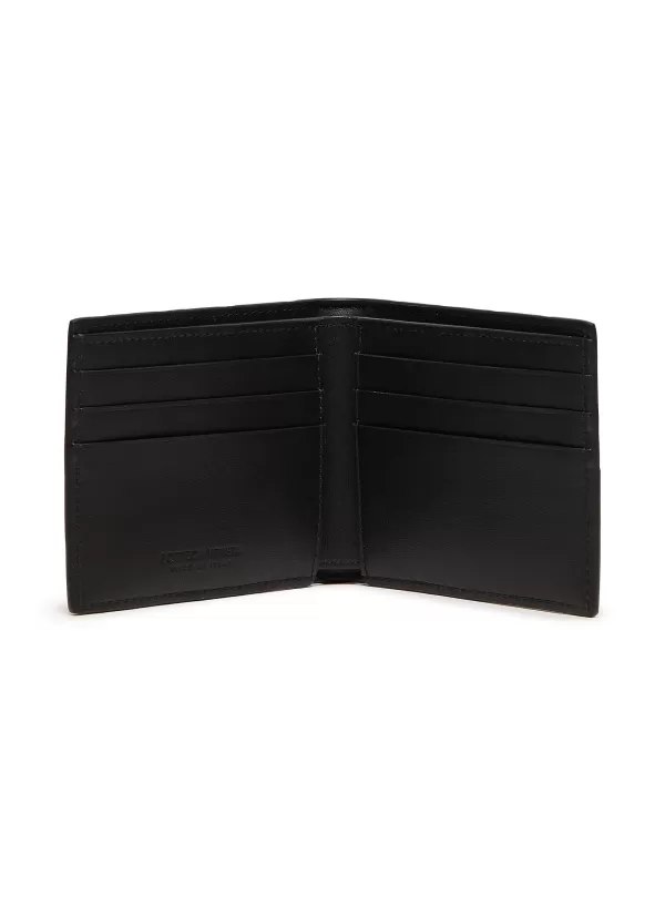 Small Leather Goods>BOTTEGA VENETA Oversize Intrecciato Leather Bifold Wallet