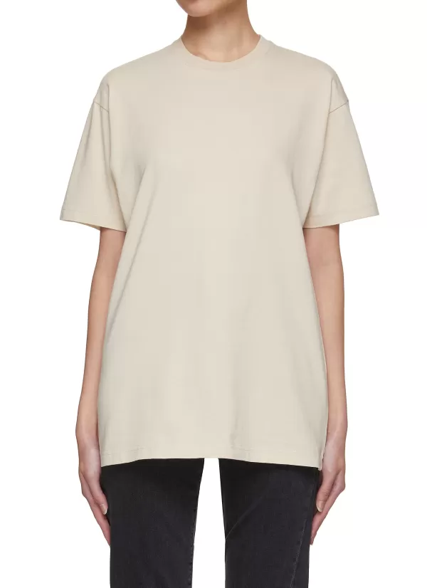 Tops>TOTEME Oversized Crewneck T-Shirt