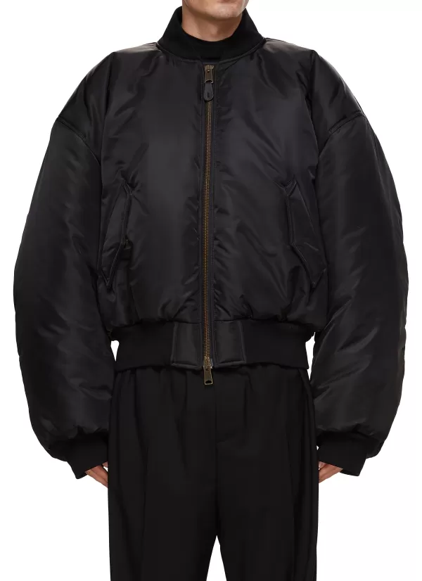 Jackets>BALENCIAGA Padded Oversized Bomber Jacket