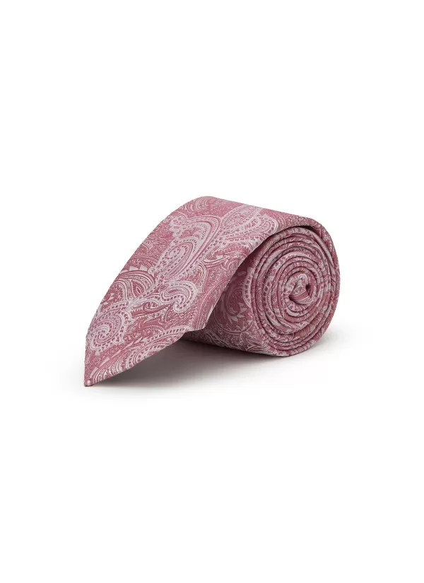 Ties>BRUNELLO CUCINELLI Paisley Print Silk Tie