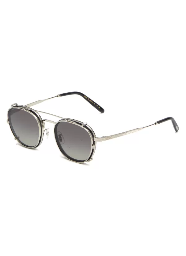 Eyewear>OLIVER PEOPLES ACCESSORIES Pillow Metal Round Sunglasses