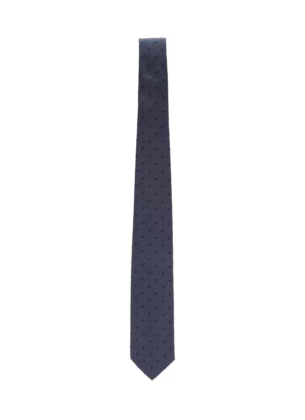 Ties>STEFANOBIGI MILANO Polka Dot Embroidered Silk Tie