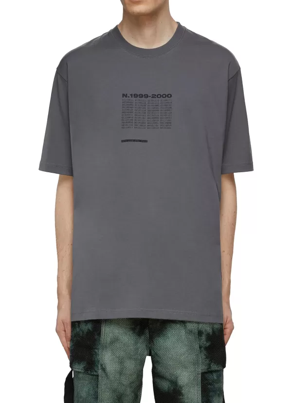 T-Shirts>SONG FOR THE MUTE Printed Oversized T-Shirt