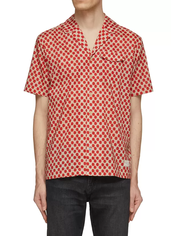 Shirts>SCOTCH & SODA Printed Short Sleeve Shirt