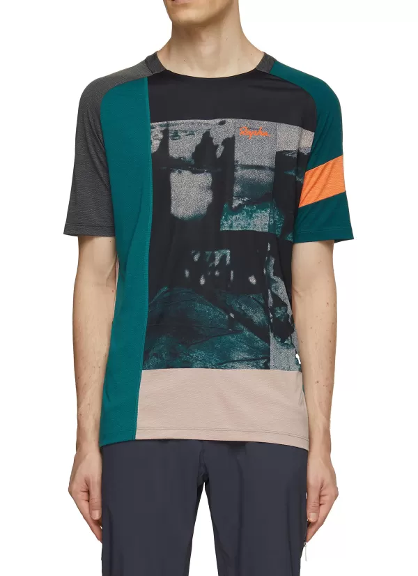 T-Shirts>RAPHA Printed Trail Technical T-Shirt