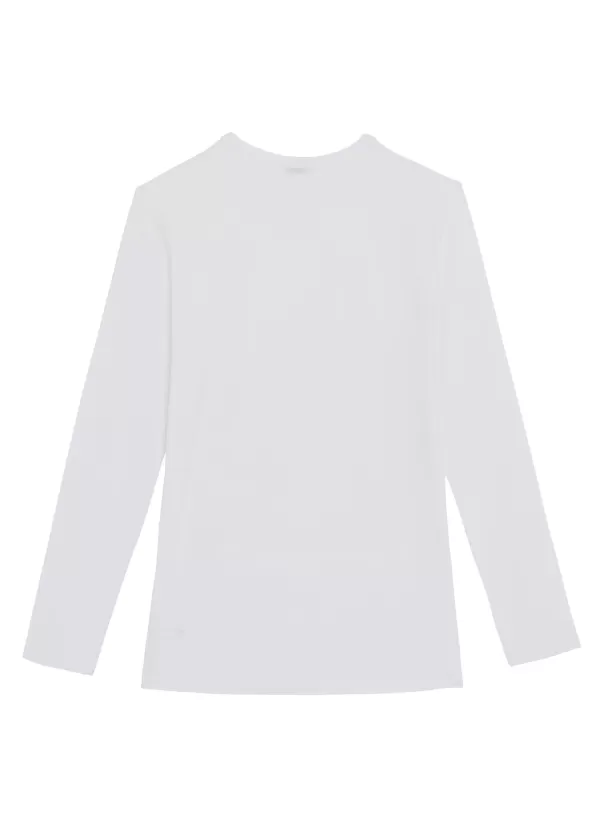 T-Shirts>ZIMMERLI Pureness' Modal Blend Long Sleeve Undershirt