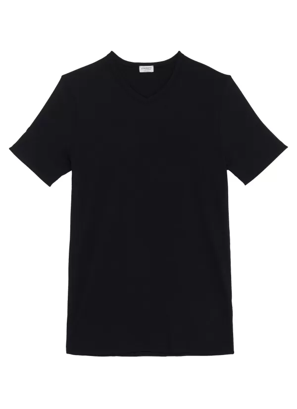 T-Shirts>ZIMMERLI Pureness' Modal Blend V-Neck Undershirt