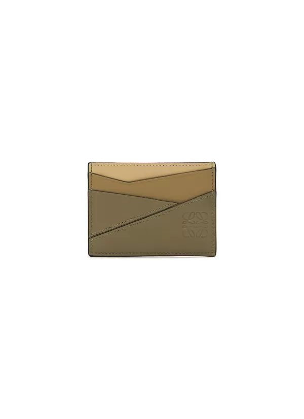 Small Leather Goods>LOEWE Puzzle' Calf Leather Plain Cardholder