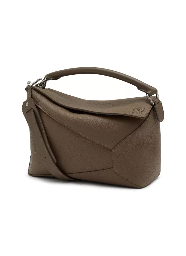 Shoulder Bags>LOEWE Puzzle Edge Leather Crossbody Bag