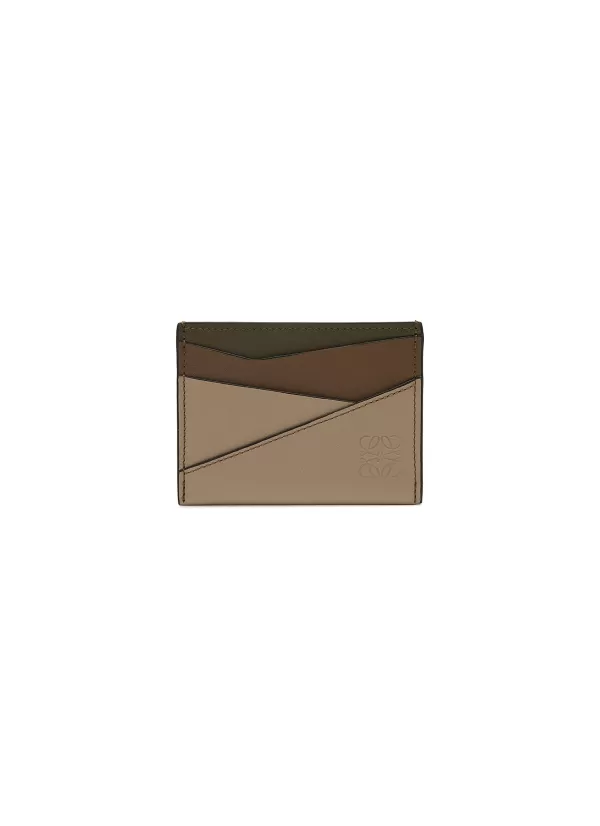 Small Leather Goods>LOEWE Puzzle Leather Card Holder