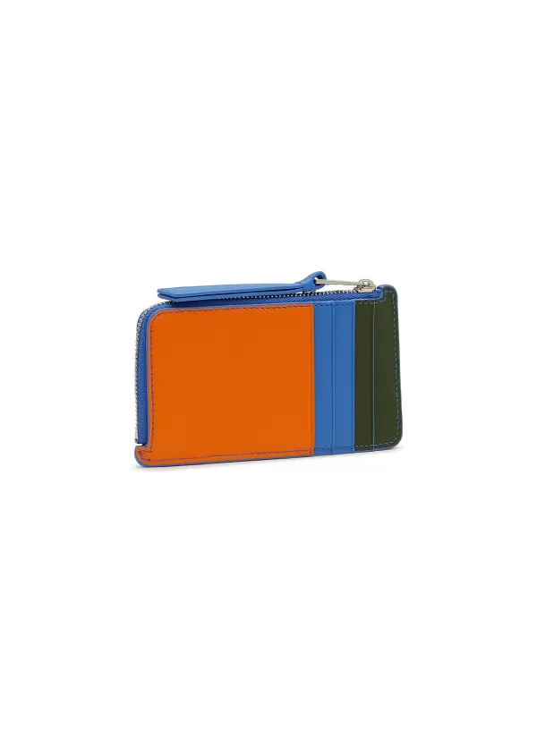 Small Leather Goods>LOEWE Puzzle Leather Coin Cardholder