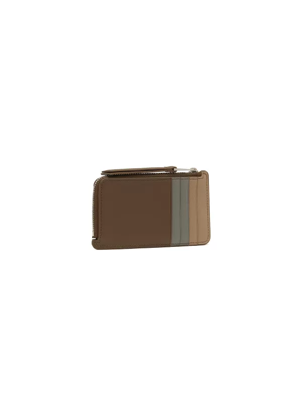 Small Leather Goods>LOEWE Puzzle Leather Coin Cardholder