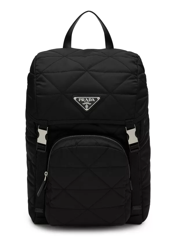 Backpacks>PRADA Quilted Re-Nylon Backpack