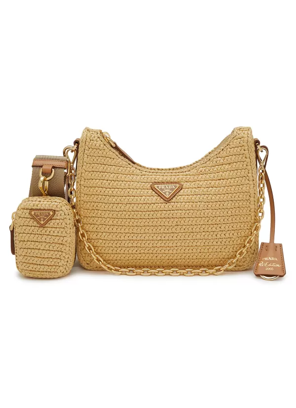 Crossbody>PRADA Re-Edition Crochet Crossbody Bag