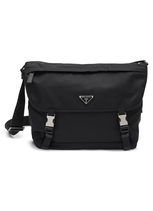 Shoulder Bags>PRADA Re-Nylon Messenger Bag