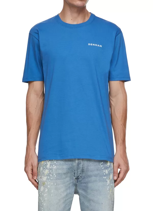 T-Shirts>DENHAM Retro Printed Back T-Shirt