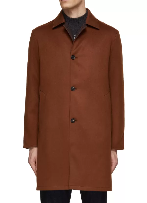 Coats>EQUIL Reversible Cashmere Overcoat