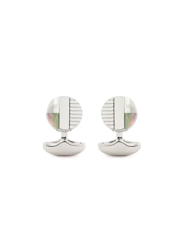 Cufflinks>BABETTE WASSERMAN Reversible Swarovski Crystal Cufflinks