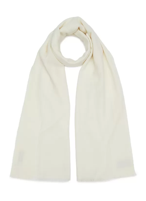 Scarves>JOHNSTONS OF ELGIN Ribbon Wool Scarf