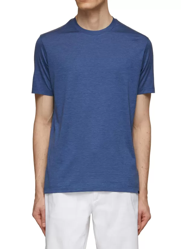 T-Shirts>PAUL & SHARK Riveria Cotton Silk T-Shirt