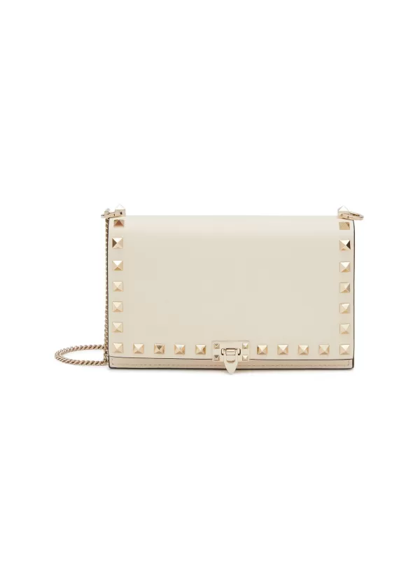 Crossbody>VALENTINO Rockstud' Leather Crossbody Bag