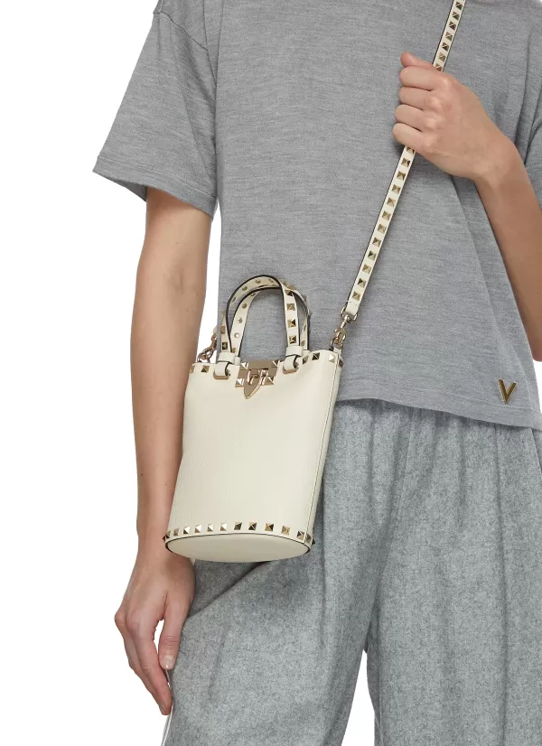 Crossbody>VALENTINO Rockstud Leather Pouch