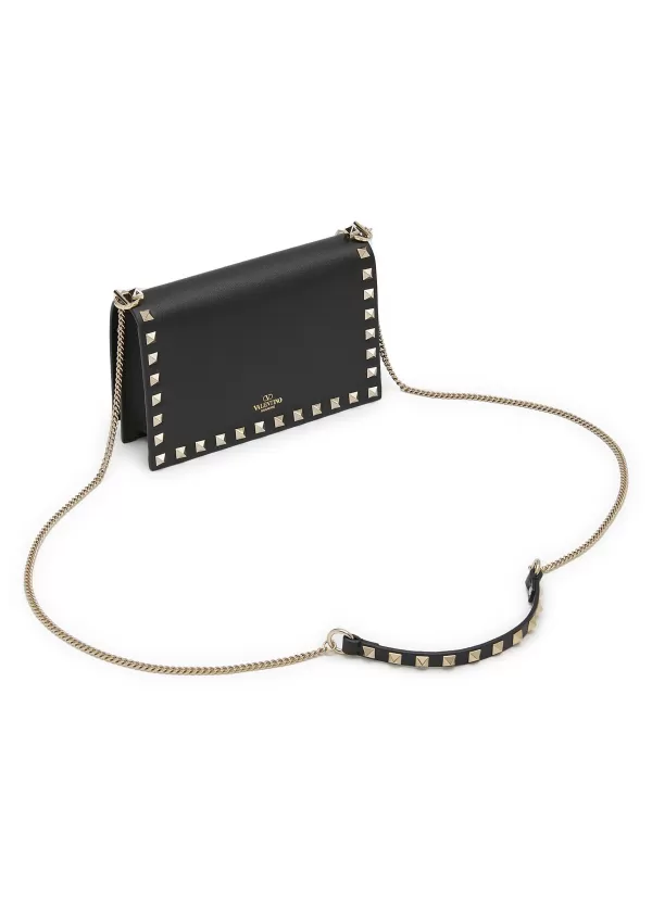 Crossbody>VALENTINO Rockstud Leather Pouch