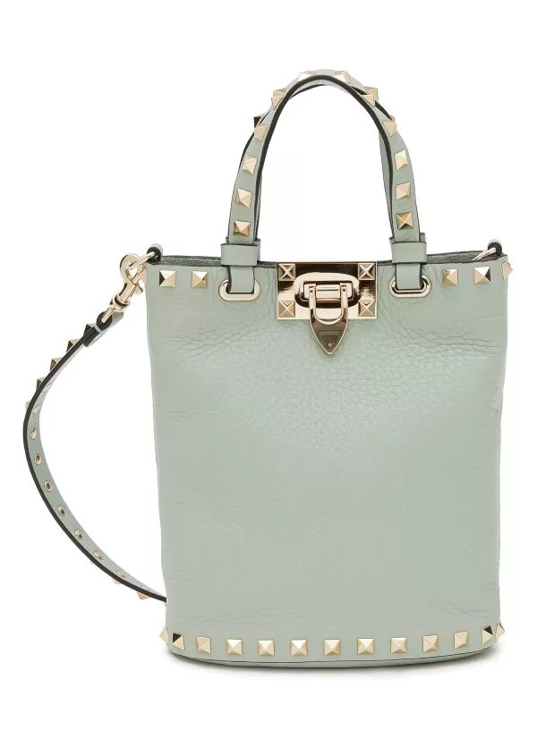 Crossbody>VALENTINO Rockstud Leather Pouch Bag