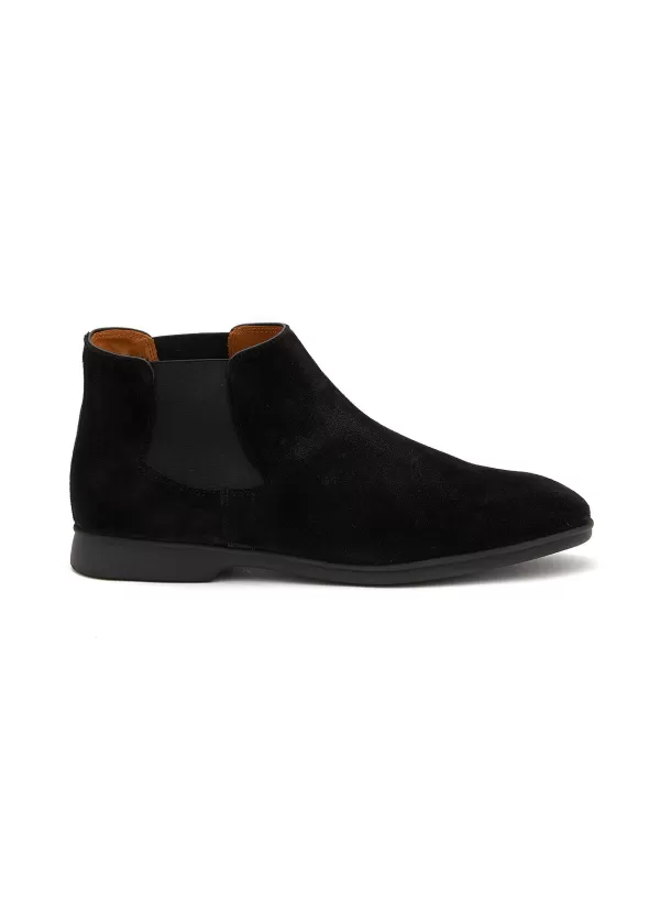 Boots>BAUDOIN & LANGE Rover Suede Chelsea Boots